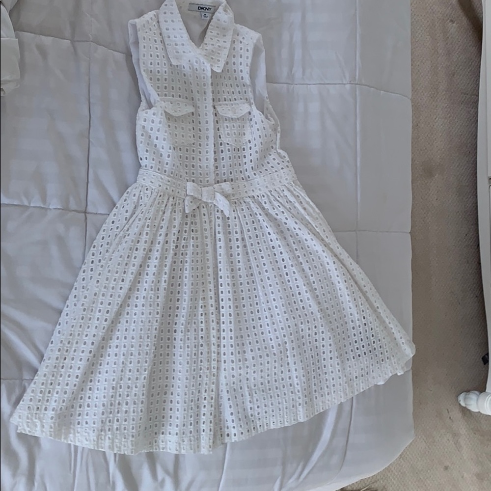 White- Holed Dress 👗